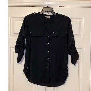 Calvin Klein button-up blouse